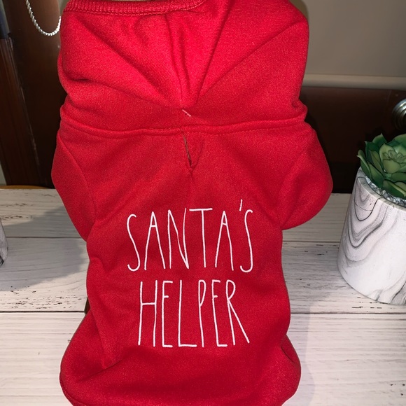 SANTAS HELPER RAE DUNN XS Dog sweatshirt - Picture 2 of 4